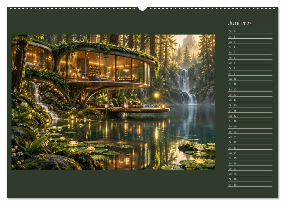 Märchenhäuser von morgen (CALVENDO Wandkalender 2027)
