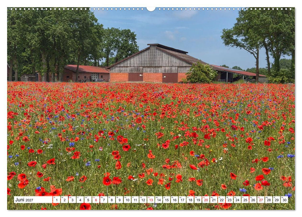 Die Grafschaft Bentheim (CALVENDO Wandkalender 2027)