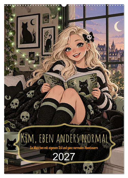 Kim, eben anders normal (CALVENDO Wandkalender 2027)