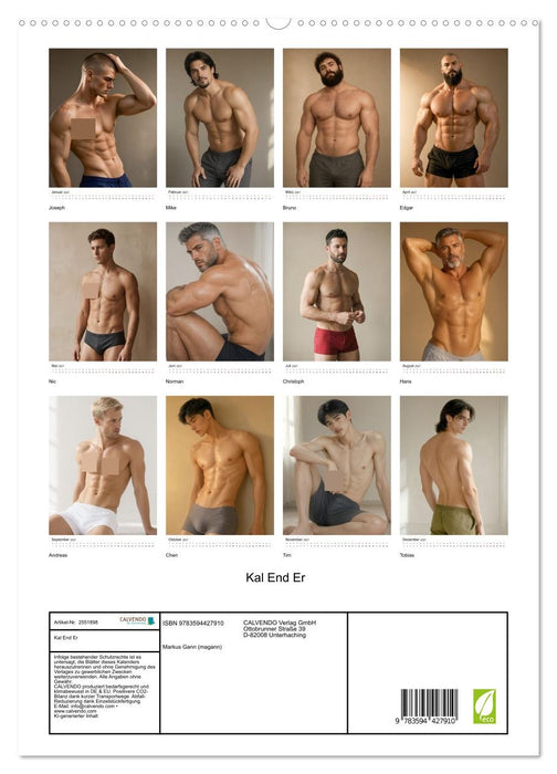 Kal End Er (CALVENDO Premium Wandkalender 2027)