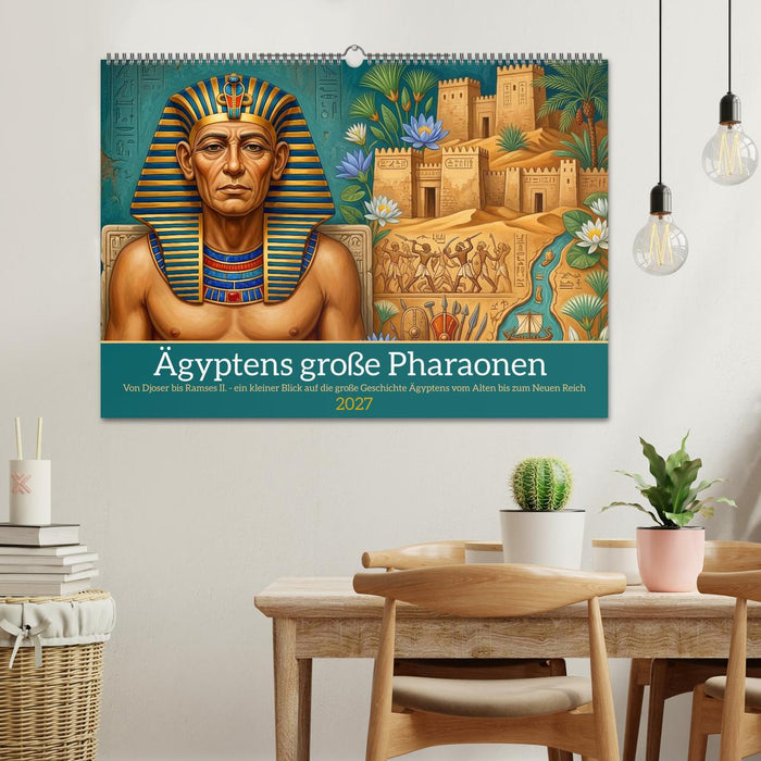 Ägyptens große Pharaonen (CALVENDO Wandkalender 2027)