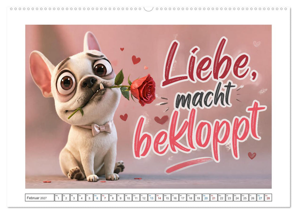 Hund drauf (CALVENDO Wandkalender 2027)