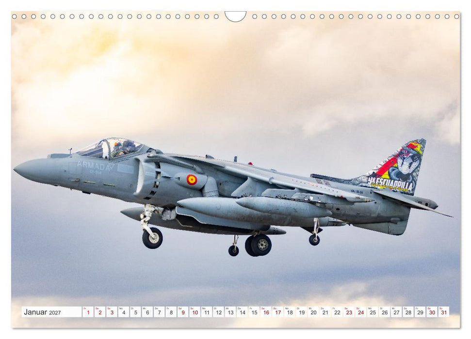 Adrenalin am Himmel (CALVENDO Wandkalender 2027)