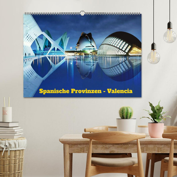 Spanische Provinzen Valencia (CALVENDO Wandkalender 2027)