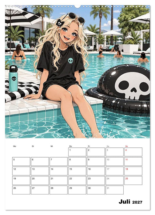 Kim, eben anders normal (CALVENDO Premium Wandkalender 2027)