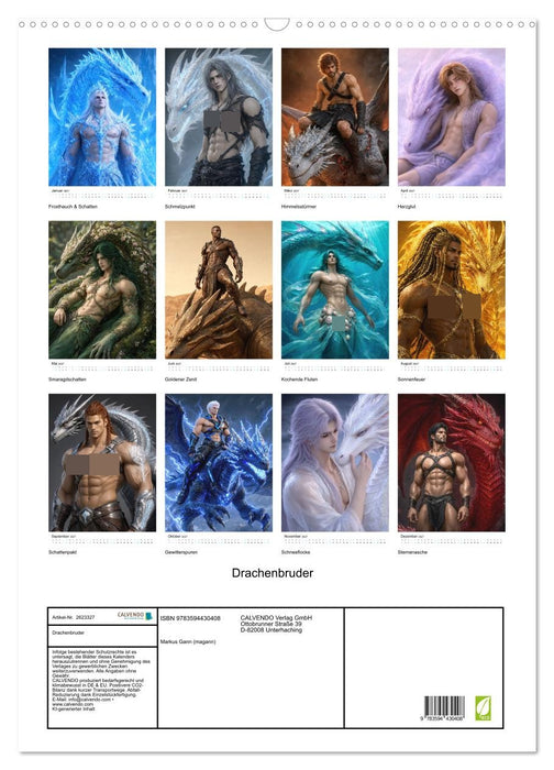 Drachenbruder (CALVENDO Wandkalender 2027)