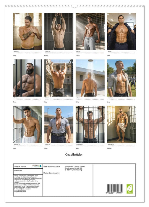 Knastbrüder (CALVENDO Premium Wandkalender 2027)