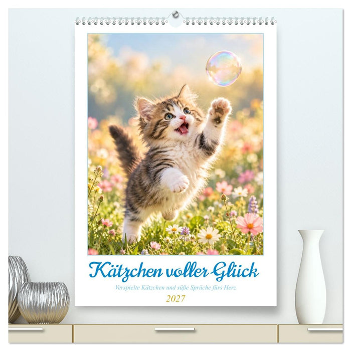 Ein Pfötchen Glück (CALVENDO Premium Wandkalender 2027)