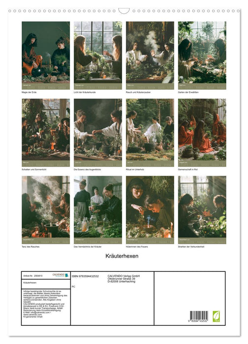 Kräuterhexen (CALVENDO Wandkalender 2027)
