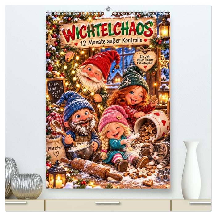 Wichtelchaos (CALVENDO Premium Wandkalender 2027)