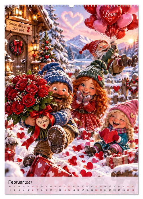 Wichtelchaos (CALVENDO Premium Wandkalender 2027)