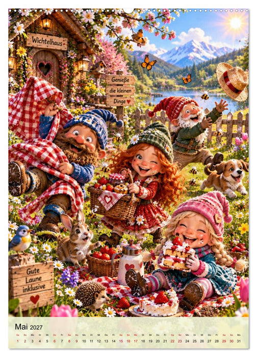 Wichtelchaos (CALVENDO Premium Wandkalender 2027)