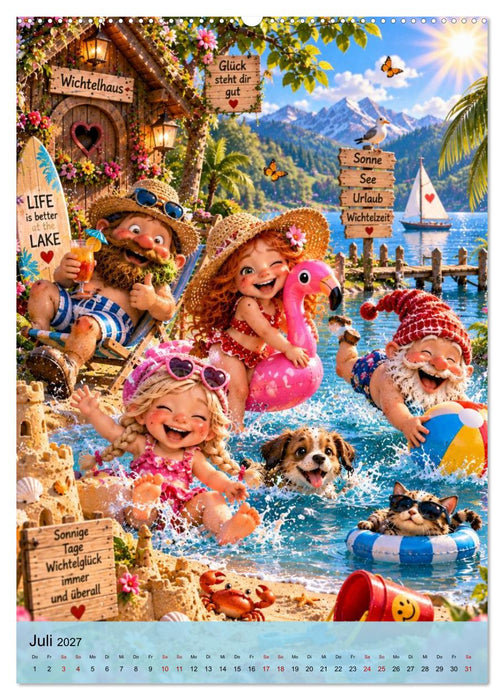 Wichtelchaos (CALVENDO Premium Wandkalender 2027)