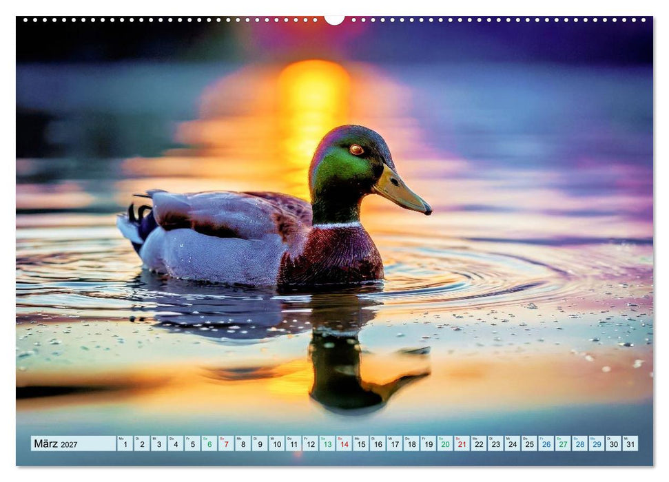 Teich-Impressionen (CALVENDO Premium Wandkalender 2027)