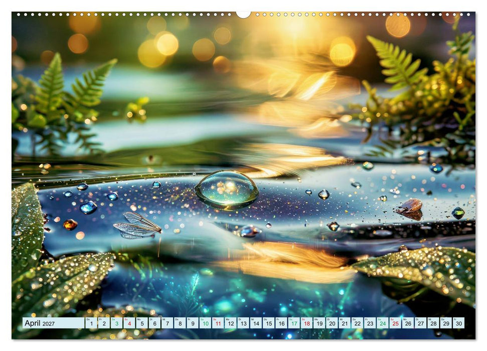 Teich-Impressionen (CALVENDO Premium Wandkalender 2027)