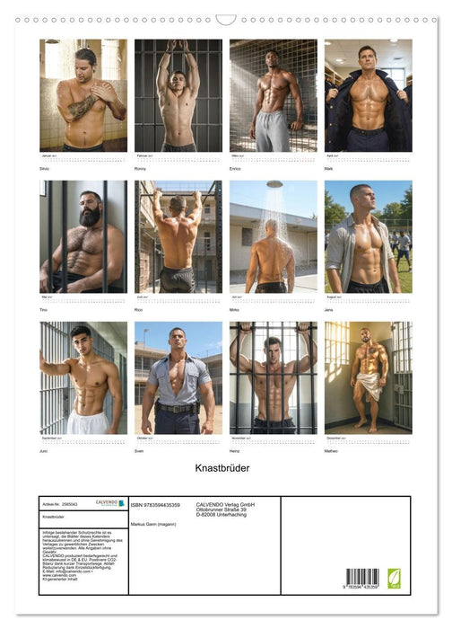 Knastbrüder (CALVENDO Wandkalender 2027)