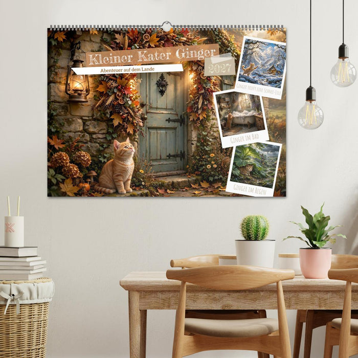 Kleiner Kater Ginger (CALVENDO Wandkalender 2027)