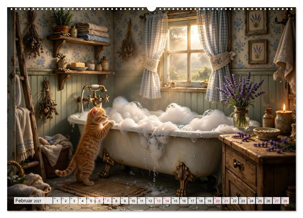 Kleiner Kater Ginger (CALVENDO Wandkalender 2027)