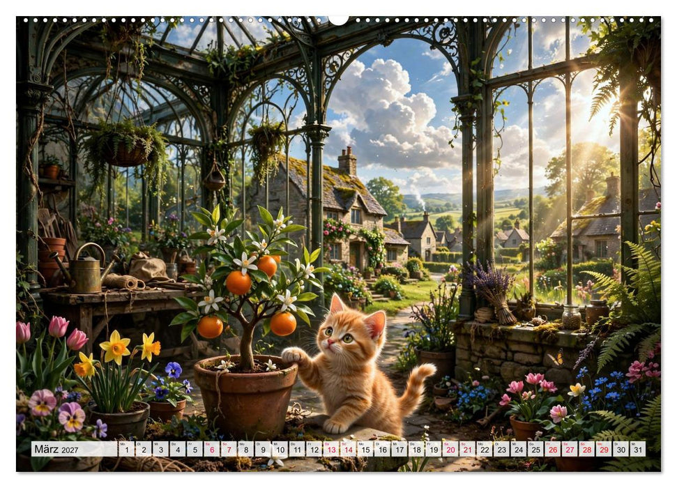 Kleiner Kater Ginger (CALVENDO Wandkalender 2027)