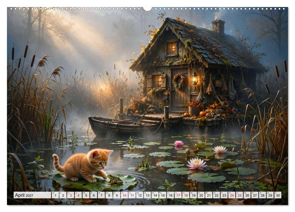 Kleiner Kater Ginger (CALVENDO Wandkalender 2027)