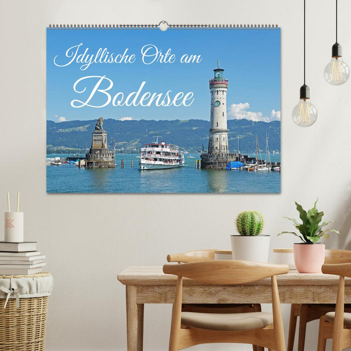 Idyllische Orte am Bodensee (CALVENDO Wandkalender 2027)