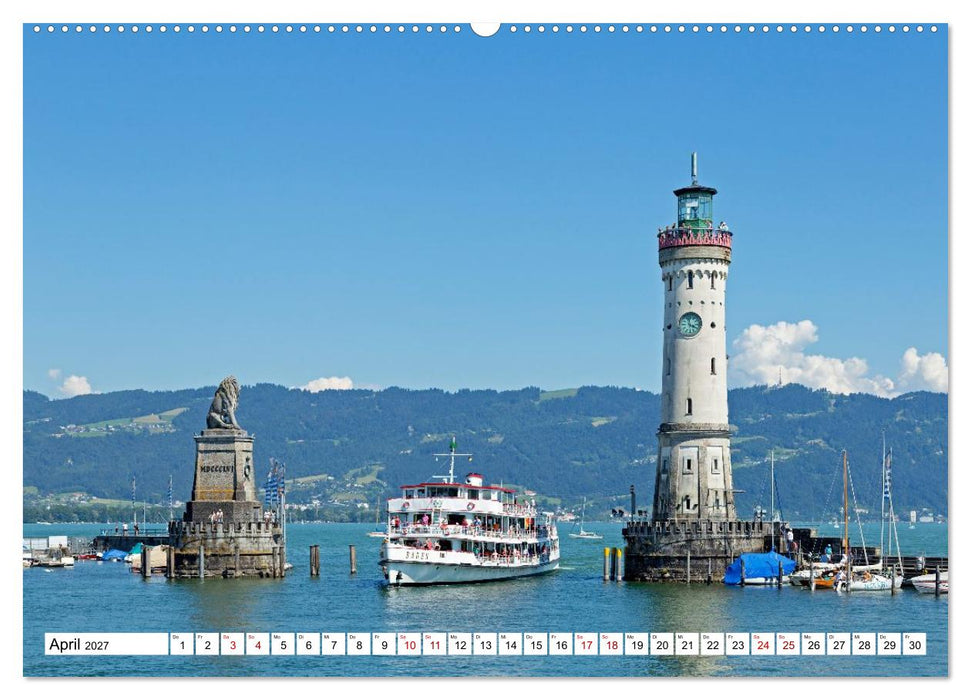 Idyllische Orte am Bodensee (CALVENDO Wandkalender 2027)