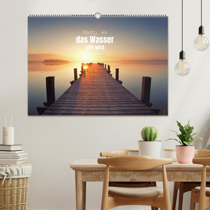Dort, wo das Wasser still wird (CALVENDO Wandkalender 2027)