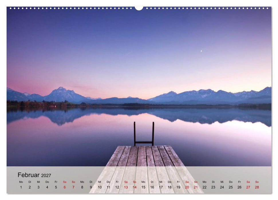 Dort, wo das Wasser still wird (CALVENDO Wandkalender 2027)