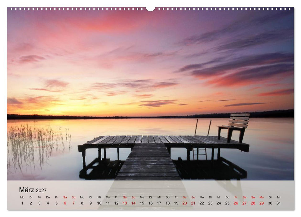 Dort, wo das Wasser still wird (CALVENDO Wandkalender 2027)