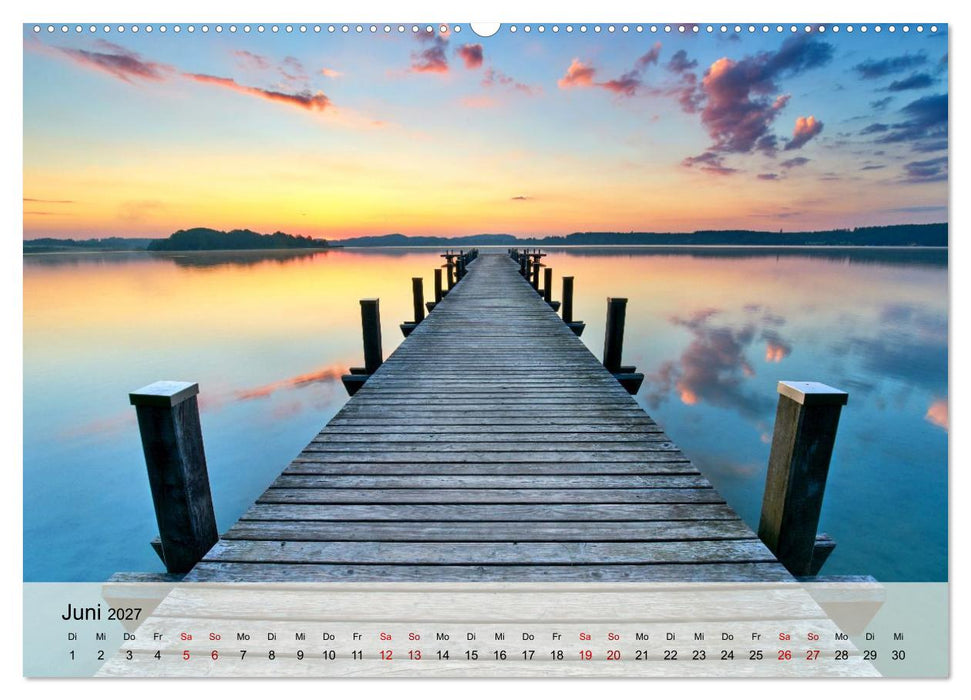 Dort, wo das Wasser still wird (CALVENDO Wandkalender 2027)