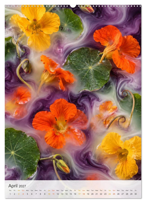 Floating Blooms (CALVENDO Premium-Calendar 2027)