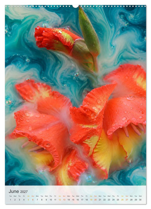 Floating Blooms (CALVENDO Premium-Calendar 2027)