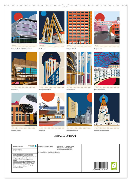 LEIPZIG URBAN (CALVENDO Premium Wandkalender 2027)