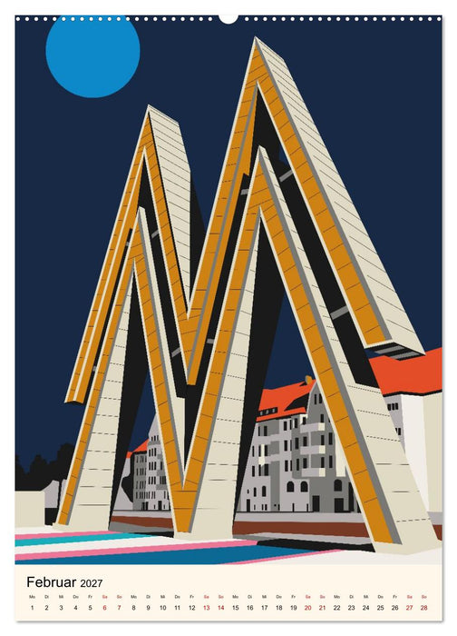 LEIPZIG URBAN (CALVENDO Premium Wandkalender 2027)