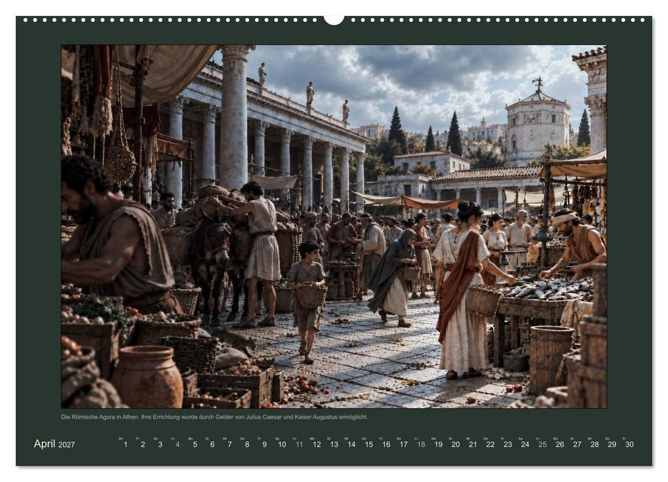 Die Welt 100 AD (CALVENDO Wandkalender 2027)