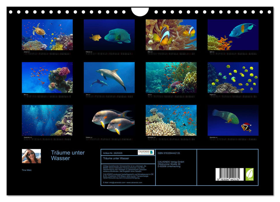 Träume unter Wasser (CALVENDO Wandkalender 2027)