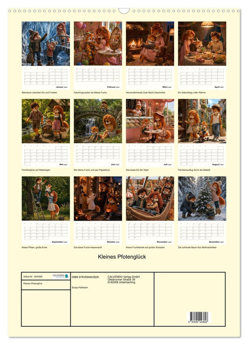 Kleines Pfotenglück (CALVENDO Wandkalender 2027)