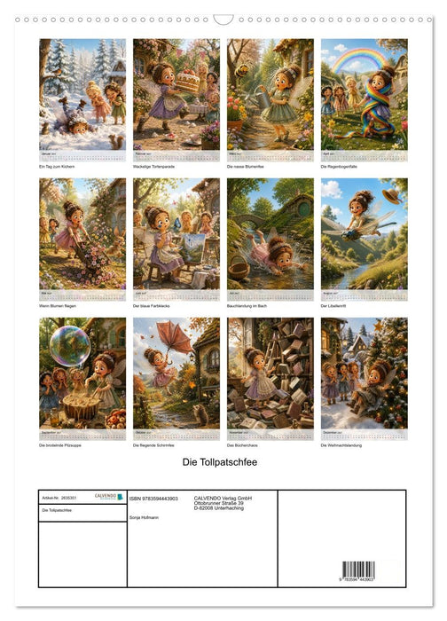 Die Tollpatschfee (CALVENDO Wandkalender 2027)