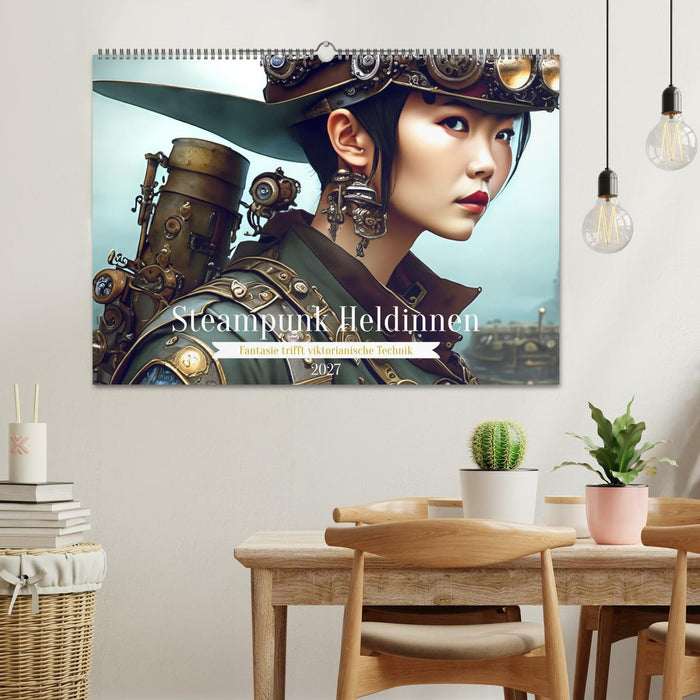 Steampunk Heldinnen (CALVENDO Wandkalender 2027)