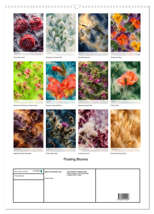 Floating Blooms (CALVENDO Monthly Calendar 2027)