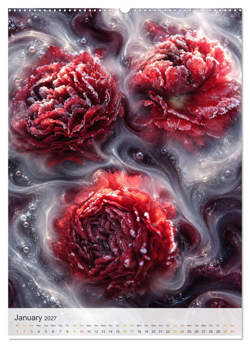 Floating Blooms (CALVENDO Monthly Calendar 2027)
