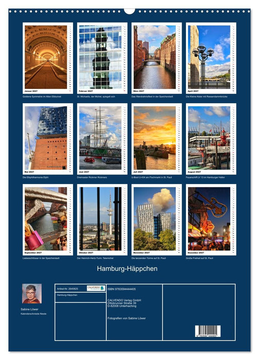 Hamburg-Häppchen (CALVENDO Wandkalender 2027)