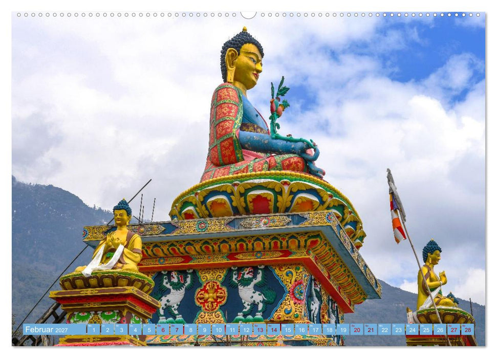 Riesige Buddhas (CALVENDO Premium Wandkalender 2027)