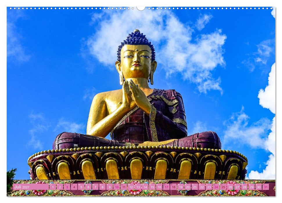 Riesige Buddhas (CALVENDO Premium Wandkalender 2027)