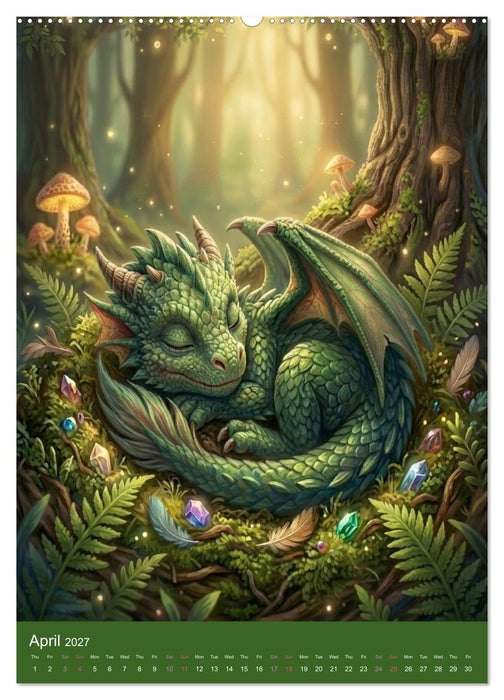 Dragon Whelps (CALVENDO Premium-Calendar 2027)