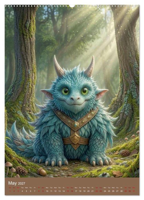 Dragon Whelps (CALVENDO Premium-Calendar 2027)