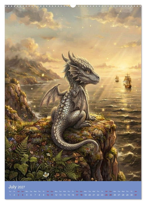 Dragon Whelps (CALVENDO Premium-Calendar 2027)