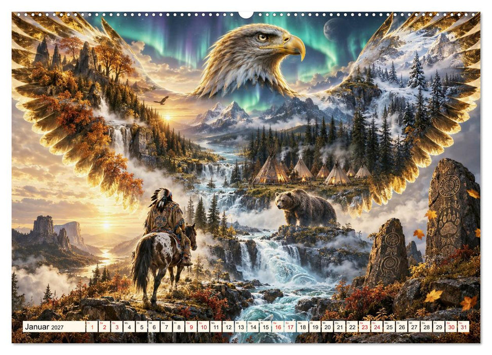Der reitende Krieger (CALVENDO Wandkalender 2027)
