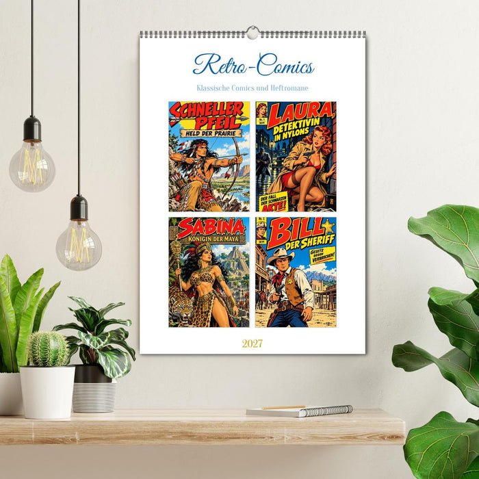 Retro-Comics (CALVENDO Wandkalender 2027)