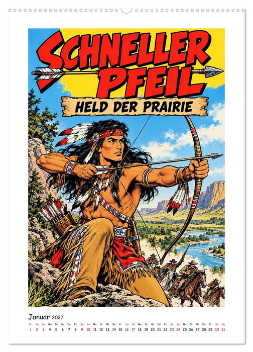 Retro-Comics (CALVENDO Wandkalender 2027)